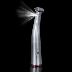 AZDENT Dental Fiber Optic LED 1:5 Contra Angle Handpiece 200000min/rpm