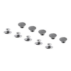 100 Pcs/10packs Dental Orthodontic Lingual Buttons Bondable Round Base Mesh