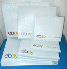 SHIP with STYLE! Ebay Shipping Supplies Padded Bubble Mailers-3 sizes/12 pak