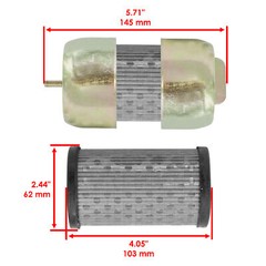 521451M1 185839M91 Hydraulic Pump Filter For Massey Ferguson 35 50 65 135 145