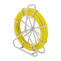 VEVOR Fish Tape Puller Fiberglass 600 ft 5/16 in Wire Cable Running Duct Rodder
