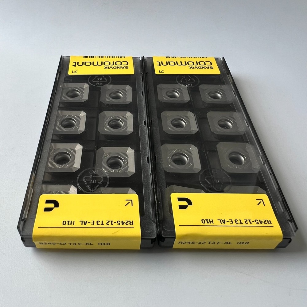 10Pcs/BOX Sandvik R245-12T3E-AL H10