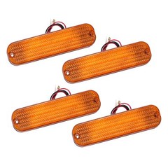 4 LED Amber Flashing Cab Lights For John Deere 30 Series 4030 4230 8450 #AR60250