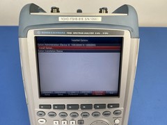 Rohde & Schwarz FSH8-818 9 kHz – 8 GHz Spectrum Analyzer w/ Preamp/Tracking Gen