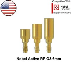 US Fit Nobel Active Healing Abutment NP/RP Impression Coping Closed/Open Tray