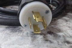 CM Lodestar 3154NH 1/2 HP 230/460VAC 16 FPM 20 Ft L 0.5 Ton Electric Chain Hoist