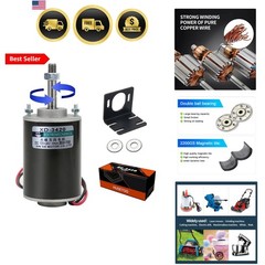 High Torque DC Motor 12 V/24 V Permanent Magnet Motor Mini DC Motor DIY Gener…