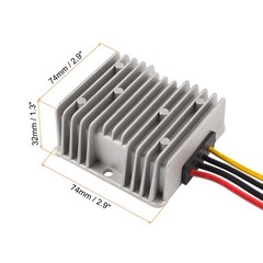 Converter Regulator Voltage Convert Transformer DC12V Step-Up to DC19V 8A 152W