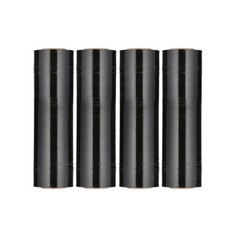 18″ x 1000′ Stretch Film Hand Packing Moving Black Film Hand Shrink 128 Rolls