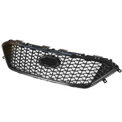 Front Upper Grille Chrome Honeycomb W/O Radar Hole 2015-2017 Sonata Sedan 4-Door