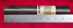 Piedmont Plastics Nylon 6/6 Black Round Rod – 1.5″ OD x 8.88″ Long – USA Made