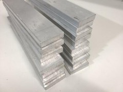 6061 Aluminum Flat Bar, 1/2″ x 2″ x 10″ long, Solid Stock, Plate, Machining