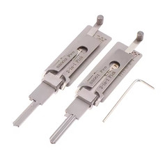 Share Key Decoder 2 In 1 Portable Lock Picking Set Hook And Pickup Tool Kit Ergo