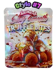 3.5g Mylar Bags Smell Proof Resealable Packaging Bulk Storage 16-128 Pack