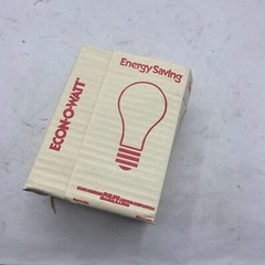 LOT OF 2 PHILIPS ECON-O-WATT Energy Saving Lamp 150A-135W Light Bulb PACK OF 2 ⭐