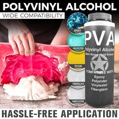 PVA Water Based Mould Release – Polyvinyl Alcohol Agent for Epoxy, Polyester, Vi