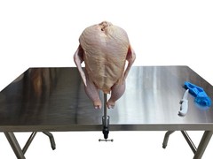 Chicken Cut Up Cone Poultry Deboning Parting Piecing Out Kill Stand Holder USA