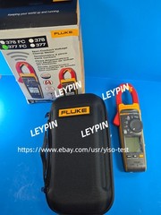 New Fluke 377 FC Non-Contact Voltage Clamp Meter$