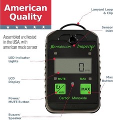 Sensorcon Inspector Industrial PRO Carbon Monoxide Monitor Detector INS-CO-01 CE