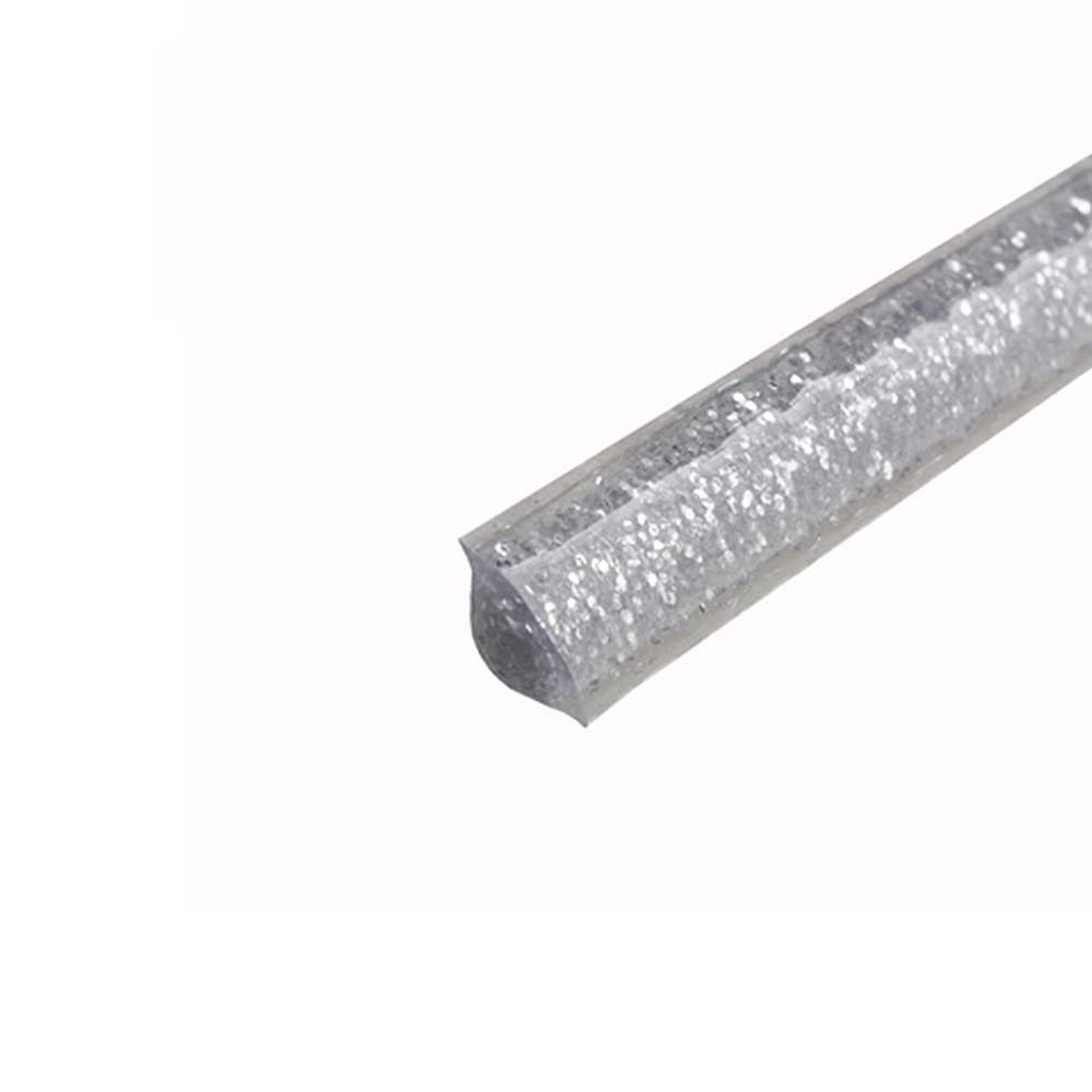 Ebrima Peel and Stick Flexible Decorative Trim, Self Adhesive Glitter Caulk S…
