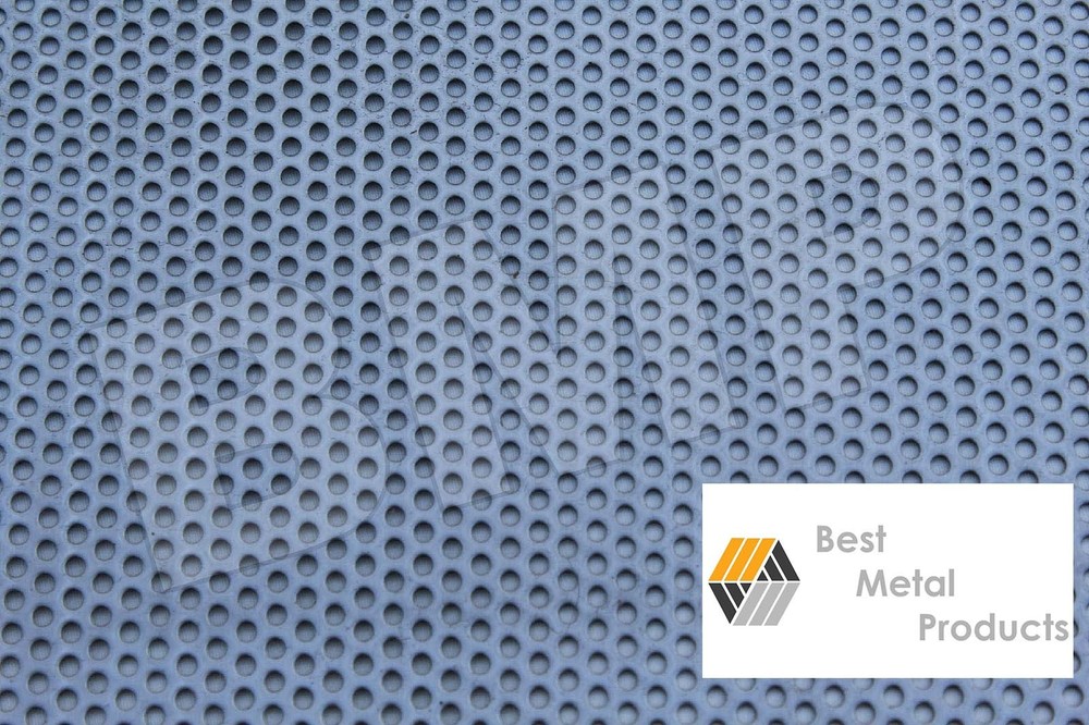 304 Stainless Steel Perforated Sheet 24″x36″ .040 1/8″ Round Holes 32% Open 104