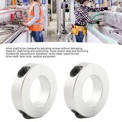 Double/Single Split Shaft Collar Clamp-On Collars With Set Screw SOH SRH SCH SSH