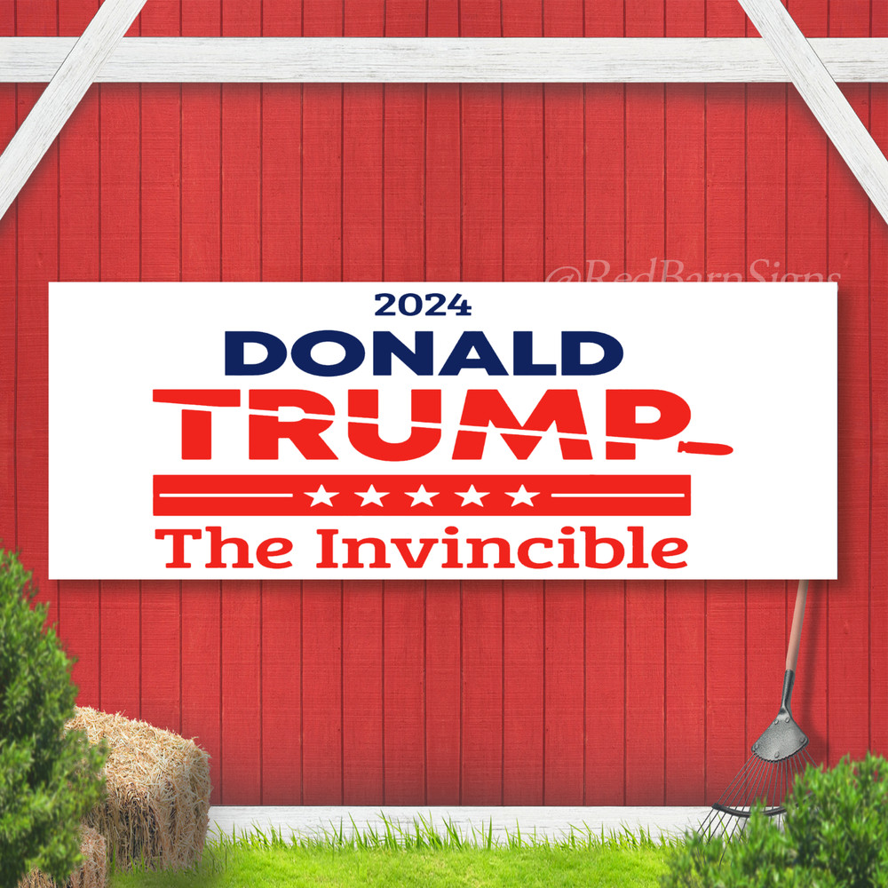 Donald Trump 2024 America United States Presidential Election Banner