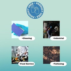 Blue Nitrile Durable Gloves Powder Free Size – Small/Medium/Large/X-Large