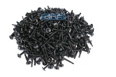 #8 Black Wafer Head TekPointed Metal Screws 1/2″ 3/4″ 1″ Phillips Truss Head USA