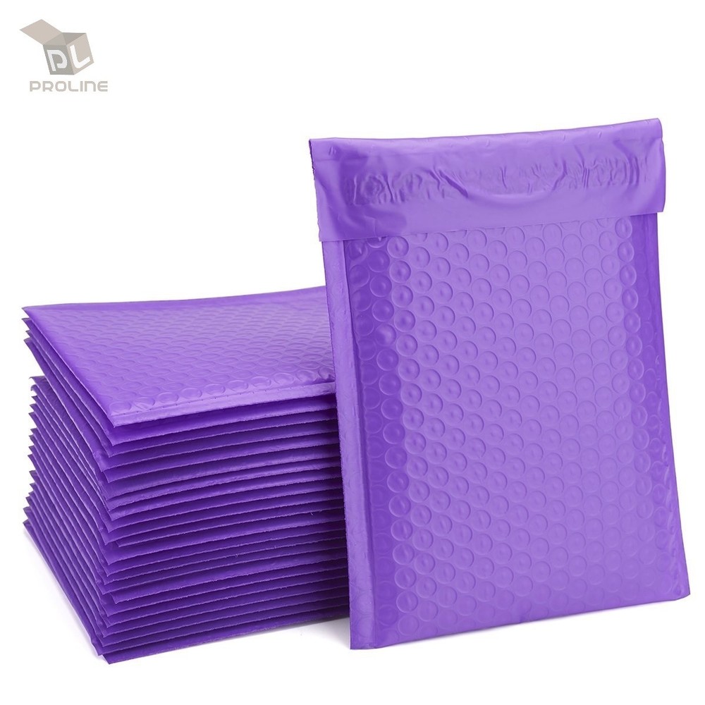 ProLine 500 #0 Extra Wide CD DVD Purple Poly Bubble Mailers Envelopes 6.5×10