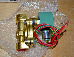 New Asco ~ 8210G003 ~ 48VDC Solenoid Valve 5-125PSI 3/4″ Pipe 11.6W ~ (8210D3)