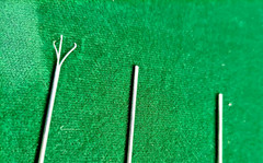 3pc Laparoscopic PCNL Tripronge Forceps 5FR 40cm Reusable Surgical Instruments
