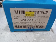 HFS SLV-110-02 110V AC 1/2″ NPT Electric Liquid Solenoid Valve Model 2W-160-15