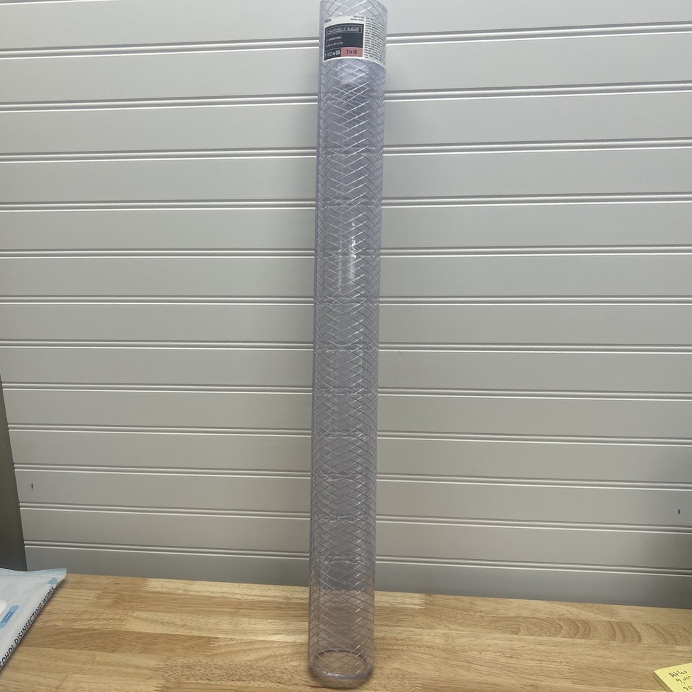 Everbilt2-1/2 in. O. D. x 2 in. I. D. x 2 ft. PVC Braided Vinyl Tube Qty.6