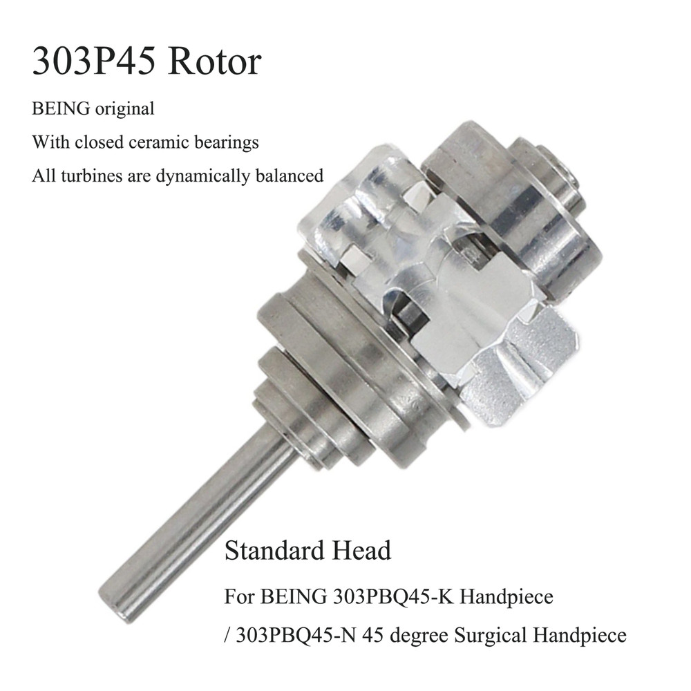 BEING Dental 45 Degree Surgical Handpiece High Speed Kavo NSK Coupler 4 6 Holes