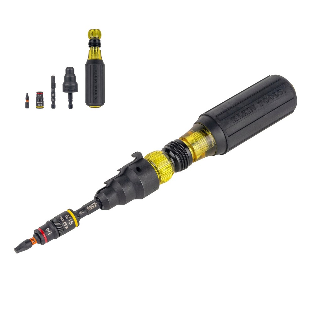 Klein Tools 85191HD Impact-Rated Flip Socket Conduit Reamer Driver