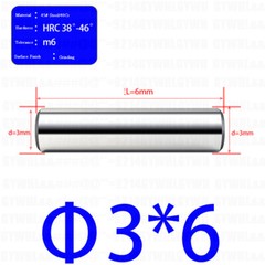 3mm 4mm 5mm 6mm 8mm 10mm 12mm – 30mm Metric Dowel Steel Pins Hardened & Ground