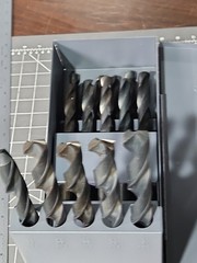 New 16 Pc. Huot LARGE Drill Bit Index 33/64″ – 3/4″ by 64ths. In Metal Case!