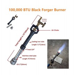 55LBS/25KG Large Propane Smelting Kit with 25# Crucible and Tongs Set for Lif…