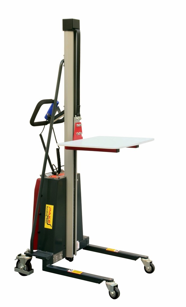 Pake Handling Tools Electric Work Positioner Truck, 330 lbs Cap. 59″ Lift Height