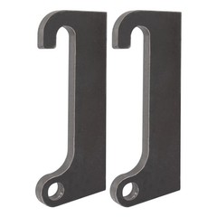 1 Pair Blank Quick Attach Loader Mounts For Cat IT28 Loader mounts Steel
