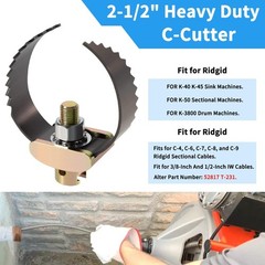 2-1/2″ C Cutter Drain Cleaner Tool 52817 T-231 for Ridgid K-40 K-45 K-50 K-3800