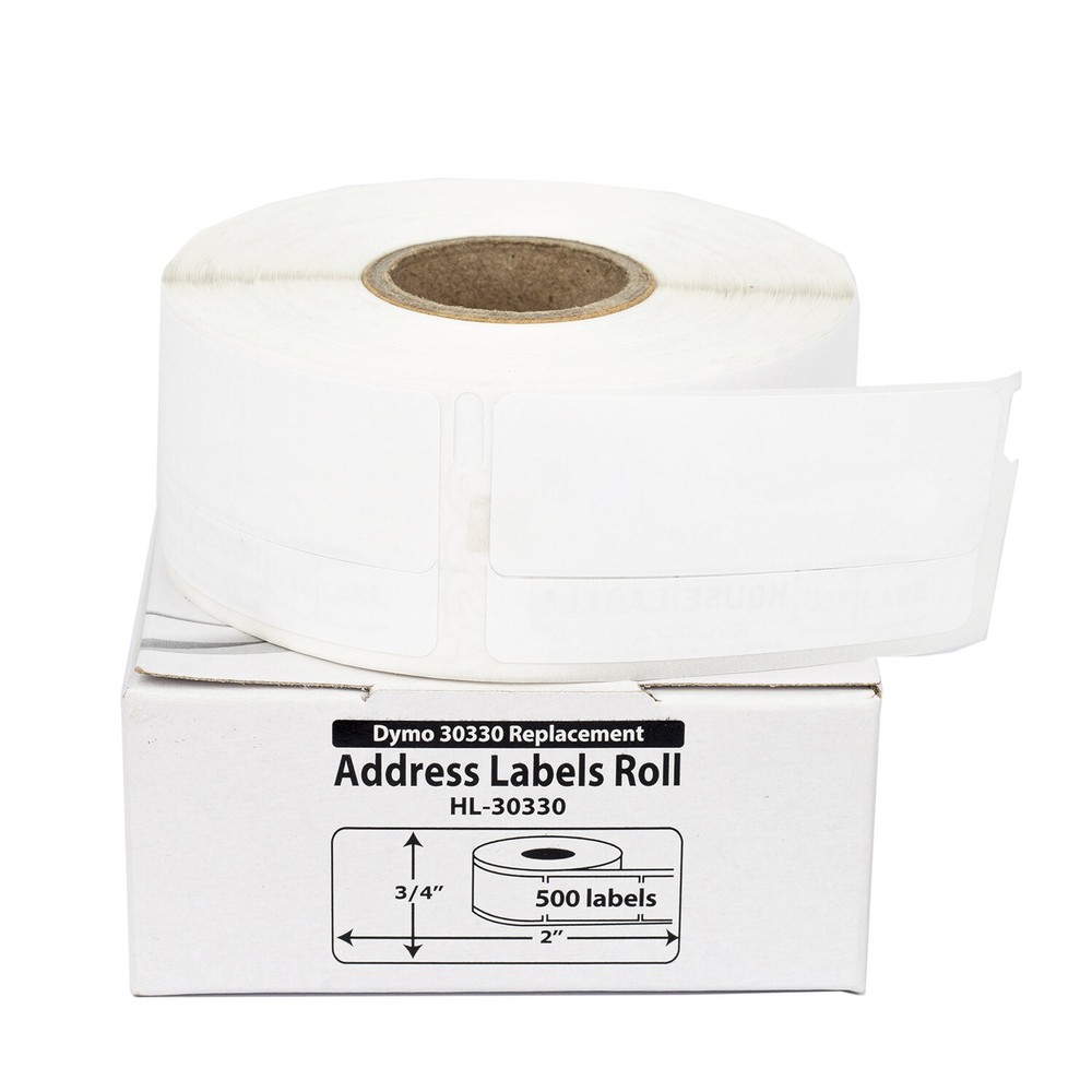 DYMO 30330 Direct Thermal Return Address Labels (3/4″ x 2″) – (1) Roll of 500