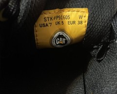 CAT Caterpillar Venward CT Women’s Size 7 Composite Safety Toe Work Shoes Black