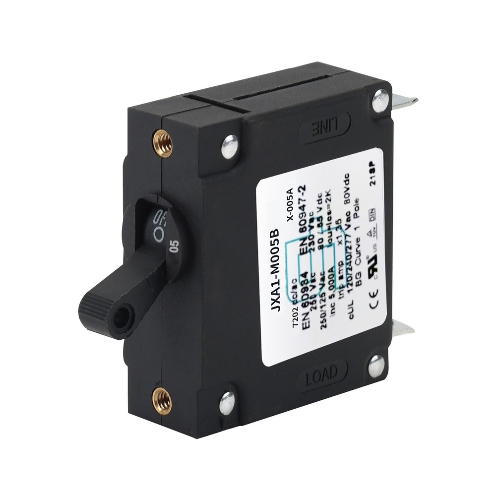 GLOSO J Type (A series) Hydraulic Magnetic Circuit Breaker, Rocker/Toggle, J1P