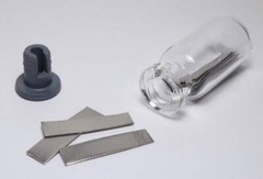 Niobium metal strips/electrode high purity element 41 nb chemistry sample