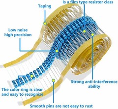 10 PCS 2.2 Ohm 1 Watts Metal Film Resistors 1% Tolerance Shipped From USA