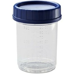 *1-Pack* Medline Click-n-Close Specimen Container With ID Label 4oz DYND30389