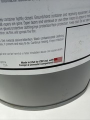 CRC 03041 General Purpose Dry Lubricant, 26.5lb, 5 Gallons, Food Grade, NSF H1
