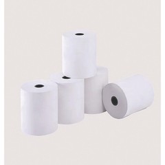Thermal Paper Rolls, 3.13 x 273 ft, White, 50/Carton